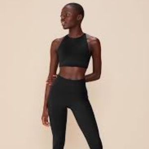 Black Girlfriend Collective Topanga Bra Size Small